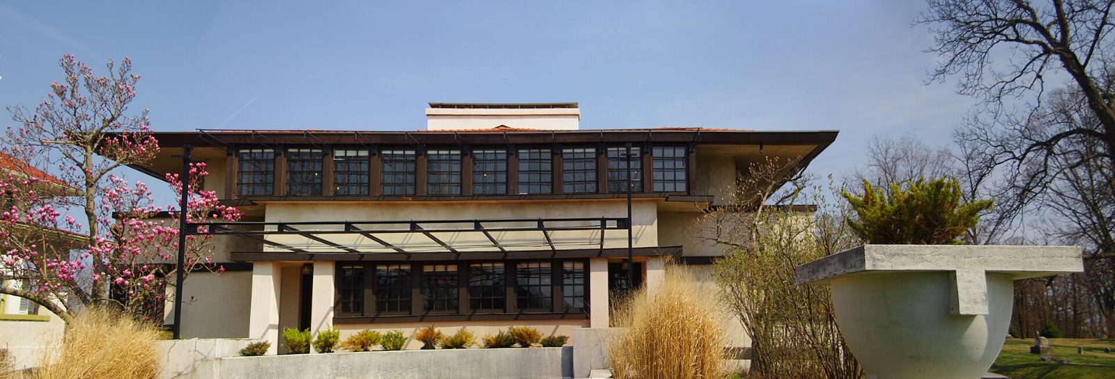 The Frank Lloyd Wright-designed Westcott House in Springfield, Ohio