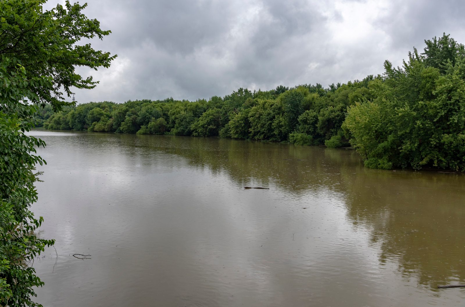 The Scioto River near Upper Arlington, Ohio